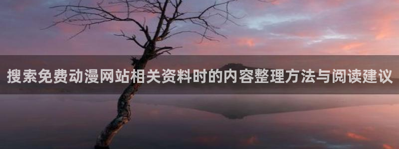 游戏里番动漫在线观看:搜索免费动漫网站相关资料时的内容整理方法与阅读建议配图