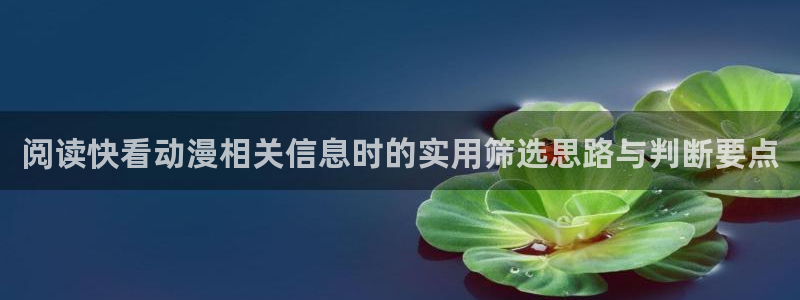 种子里番动漫在线观看：阅读快看动漫相关信息时的实用筛选思路与判断要点配图